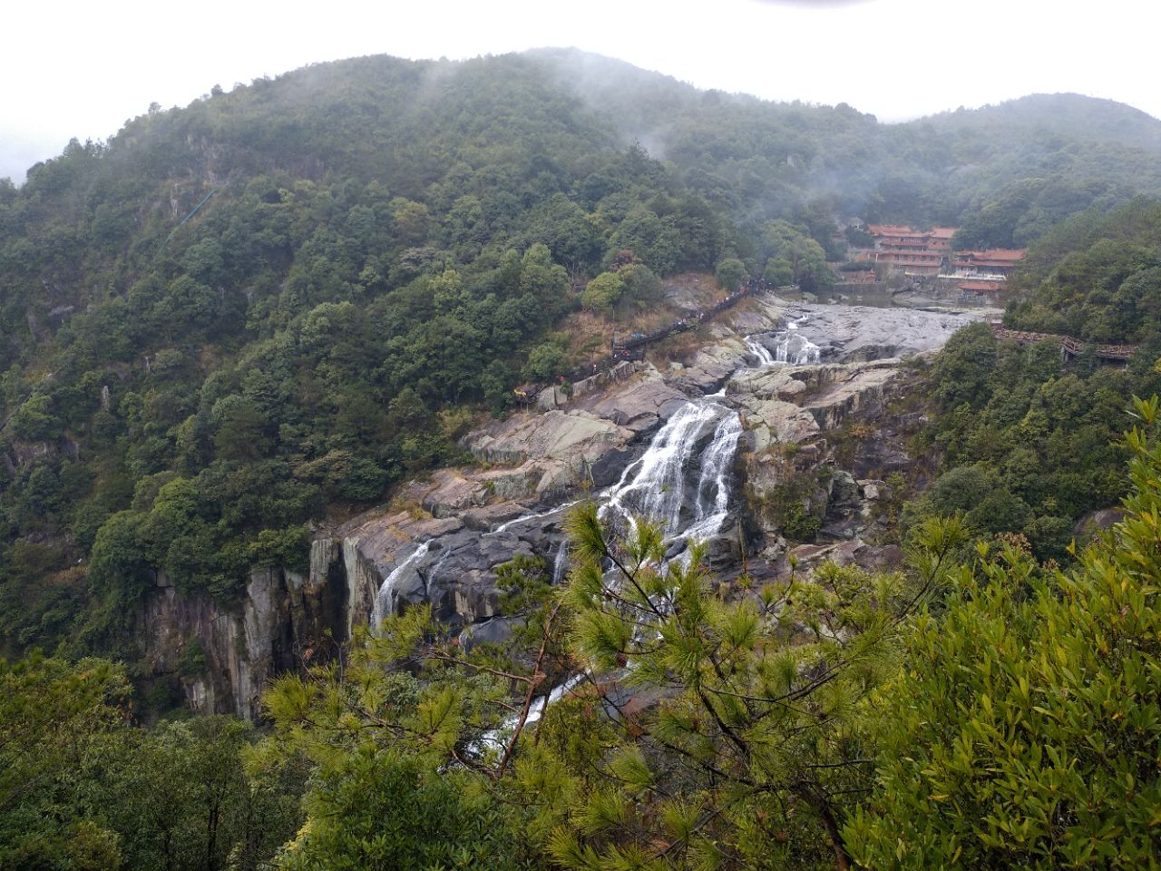 九鲤湖风景区旅游景点攻略图