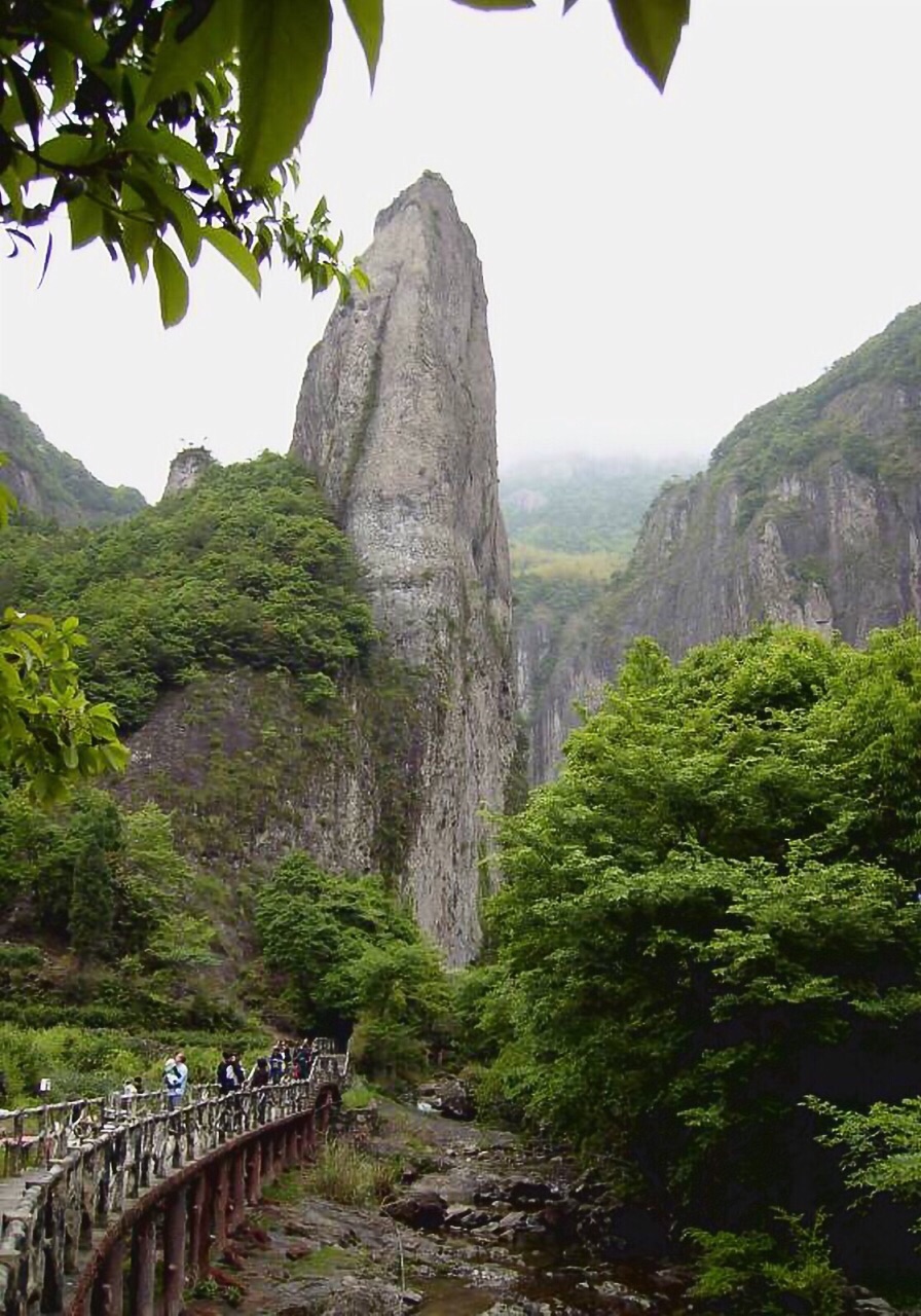 雁荡山旅游景点攻略图