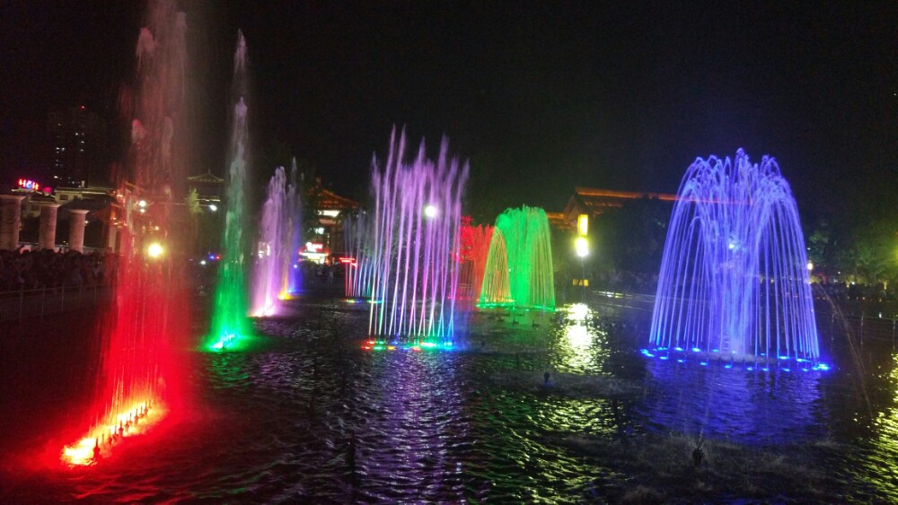 大雁塔北广场音乐喷泉