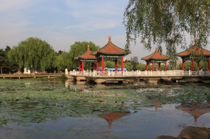 南湖公园旅游景点攻略图