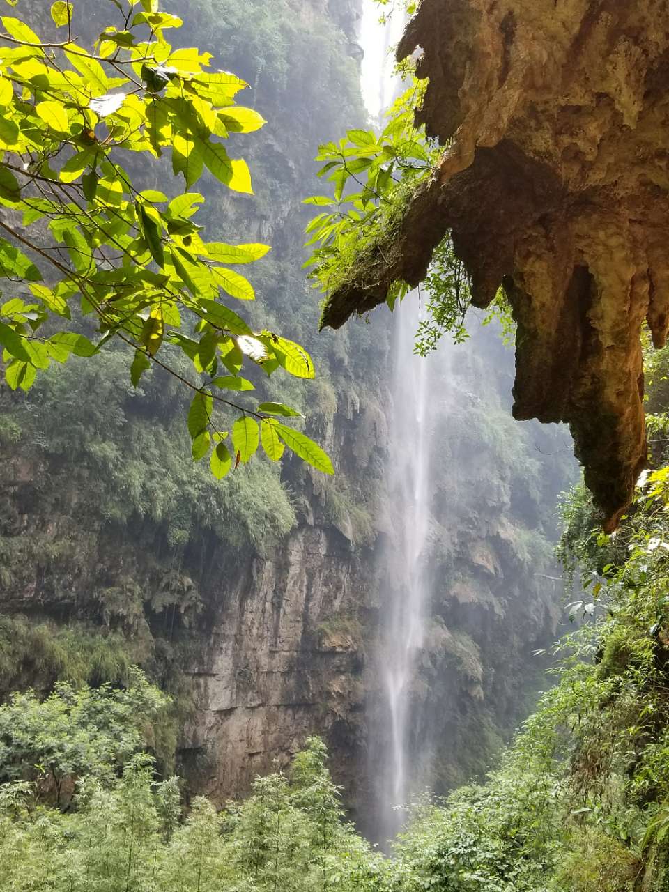 马岭河峡谷旅游景点攻略图