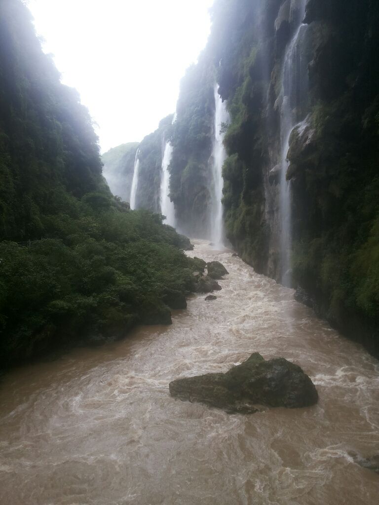 马岭河峡谷旅游景点攻略图