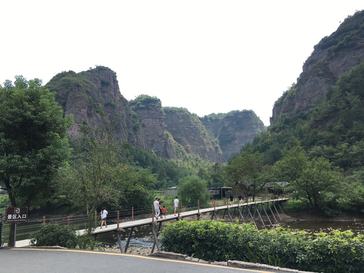 穿岩十九峰旅游景点攻略图