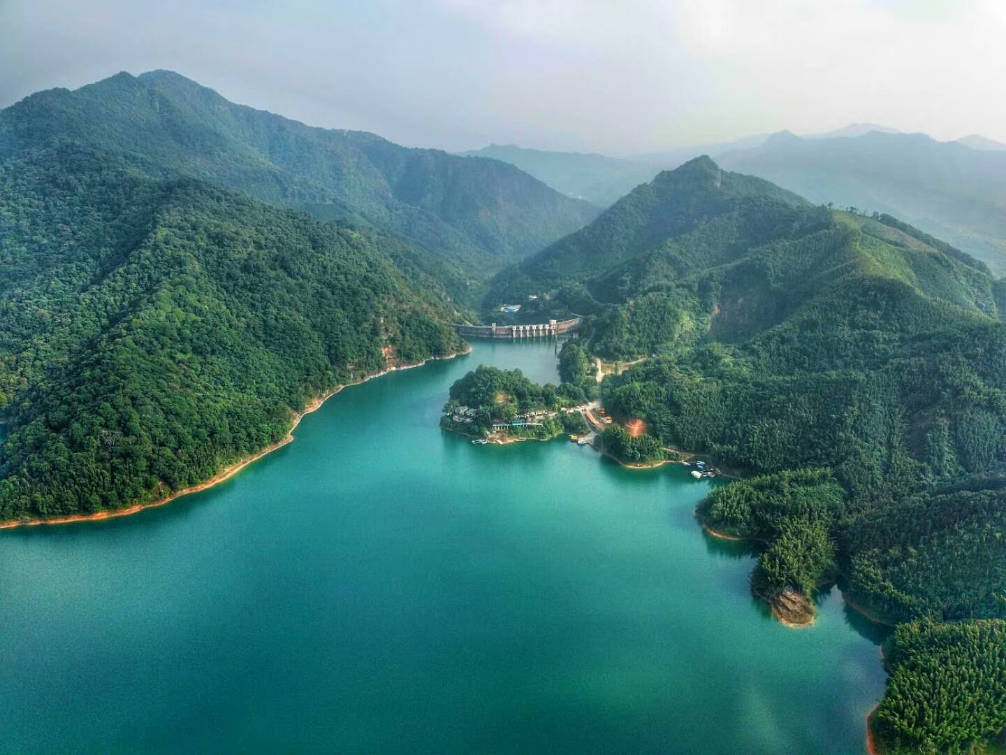 广东春节小众自驾游推荐,惠州天堂湖,也许是广东最接近大理的地方