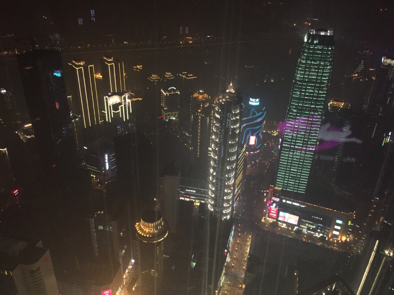 重庆环球金融中心观景台(会仙楼)旅游景点攻略图