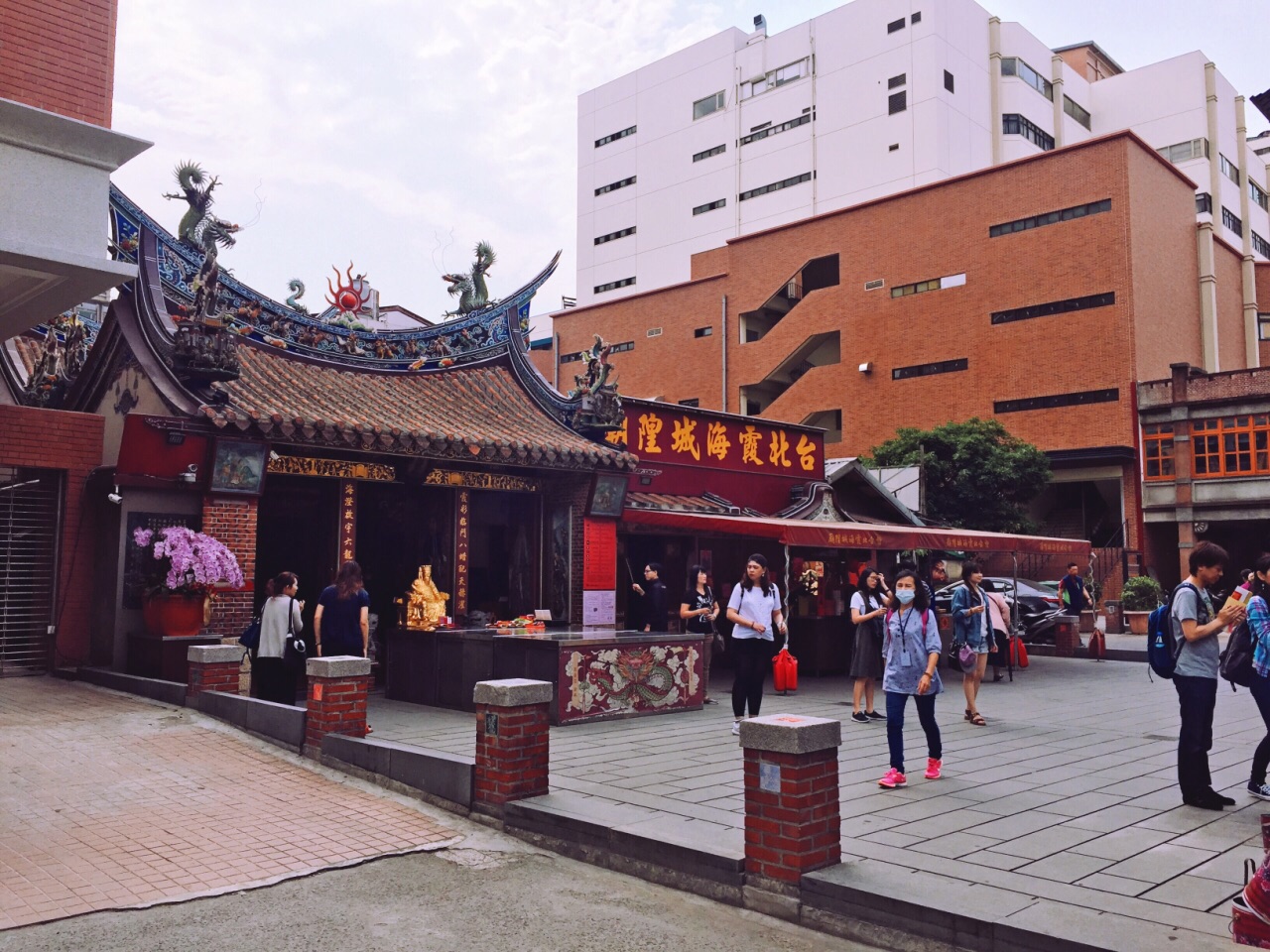 台北霞海城隍庙旅游景点攻略图