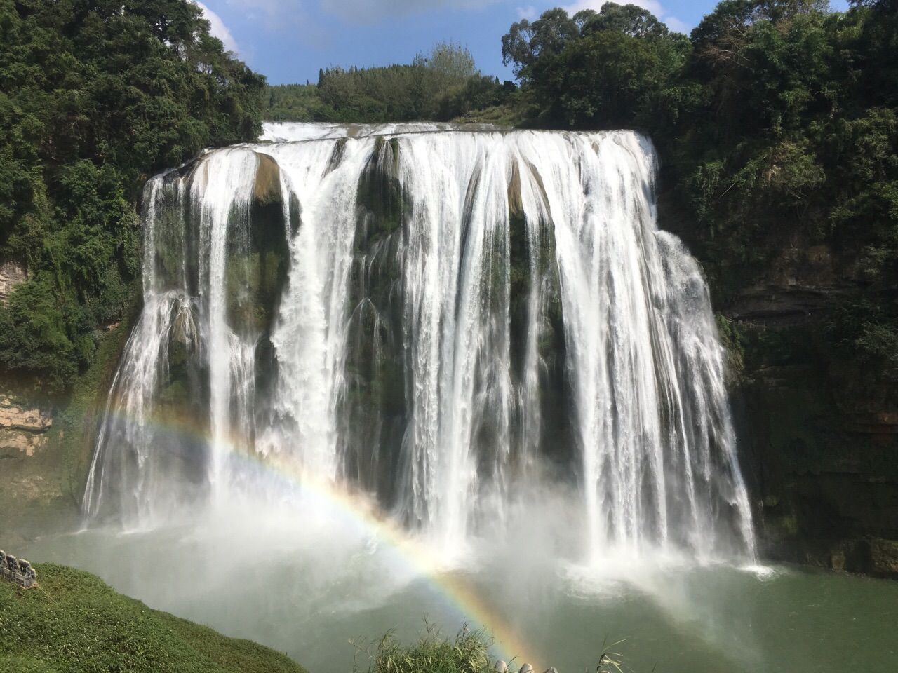 黄果树瀑布旅游景点攻略图