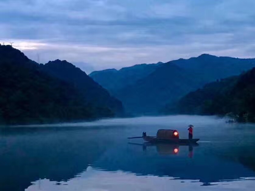 小东江观雾栈道旅游景点攻略图