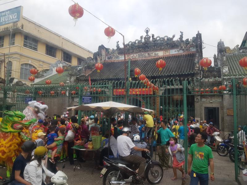 观音庙在胡志明市据说已有很长一段历史,属于文物古迹