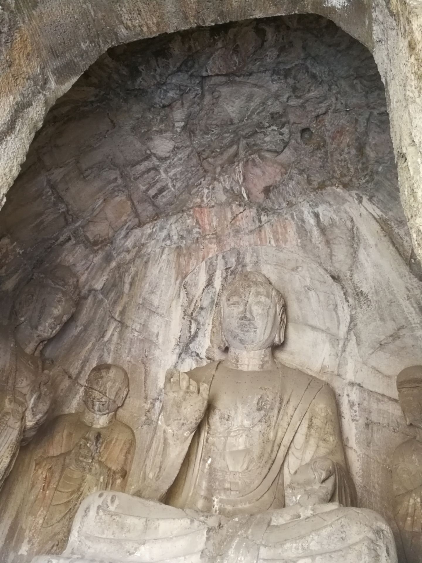 【携程攻略】龙门石窟潜溪寺景点,潜溪寺,西山石窟内