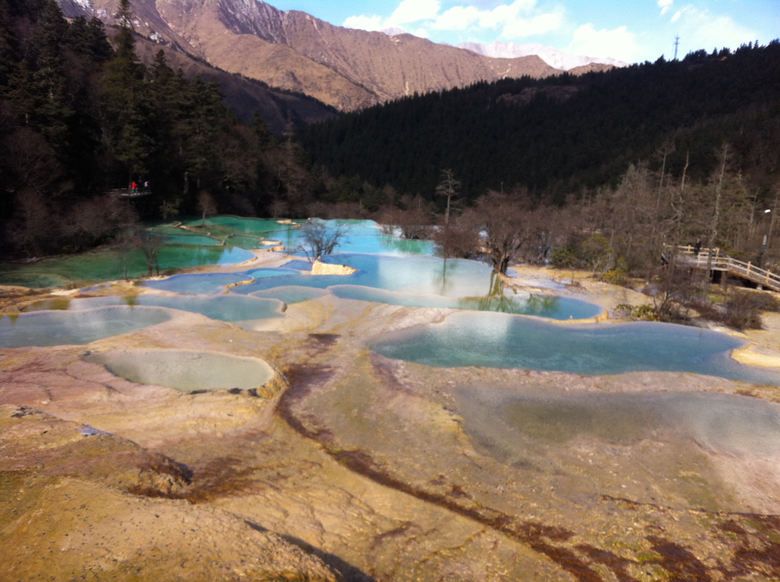 黄龙风景名胜区争艳池好玩吗,黄龙风景名胜区争艳池样