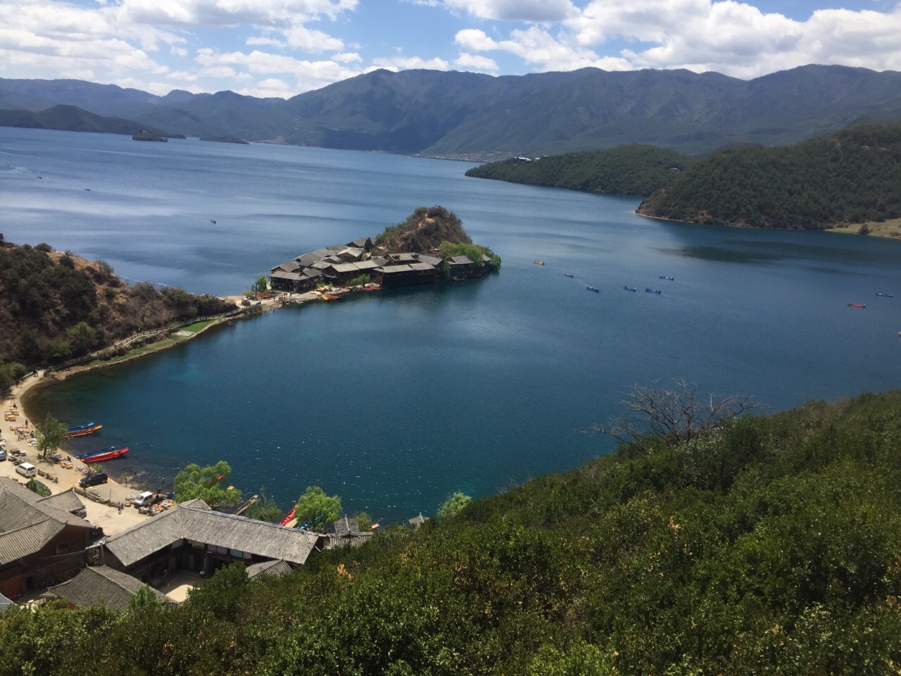 大落水村旅游景点攻略图