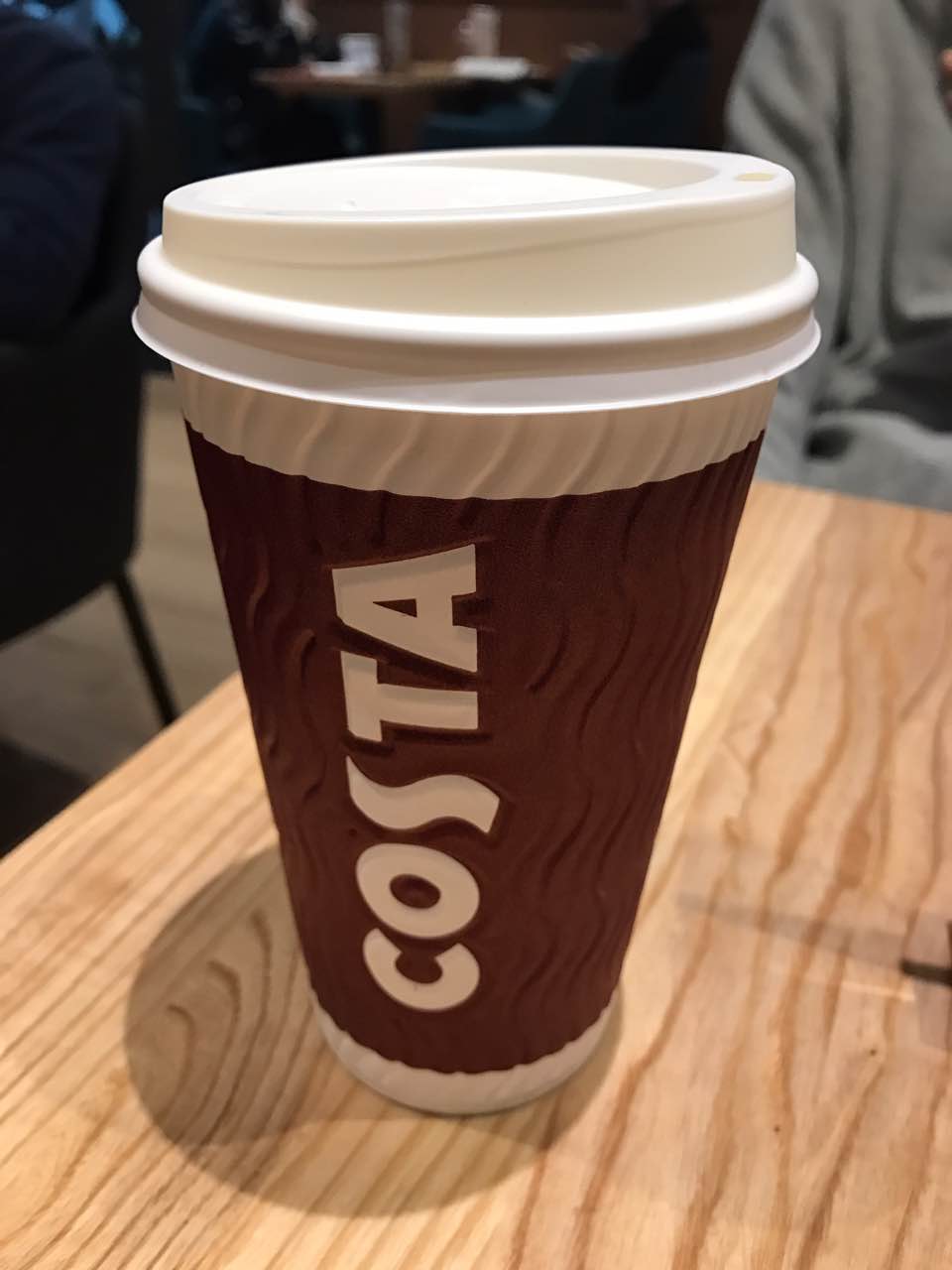 2021costa coffee(中心大厦店)美食餐厅,香草拿铁  哒