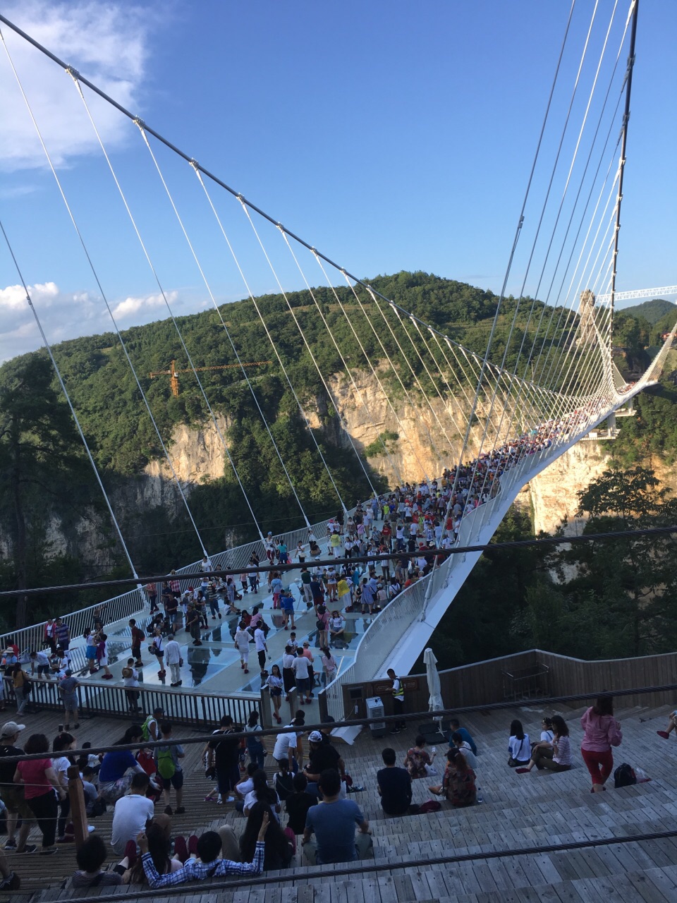 张家界大峡谷玻璃桥旅游景点攻略图