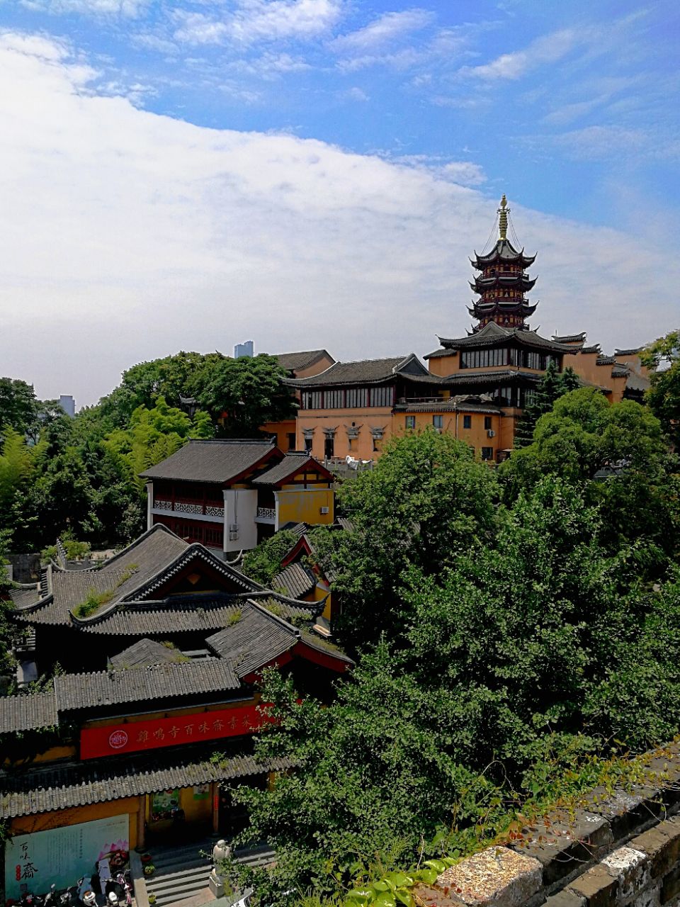 南京台城旅游景点攻略图