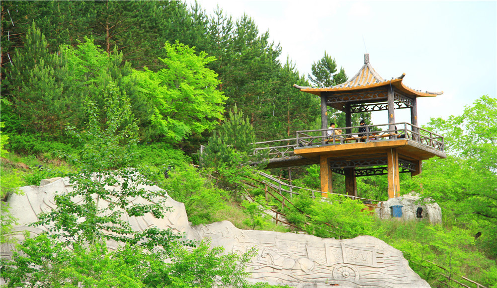 那一年,飘走东北,黑龙江休闲之旅;大兴安岭加格达奇,北山森林公园,嘎