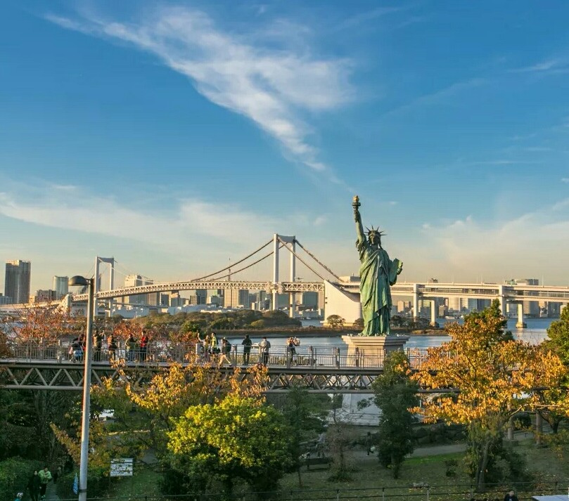 台场海滨公园旅游景点攻略图