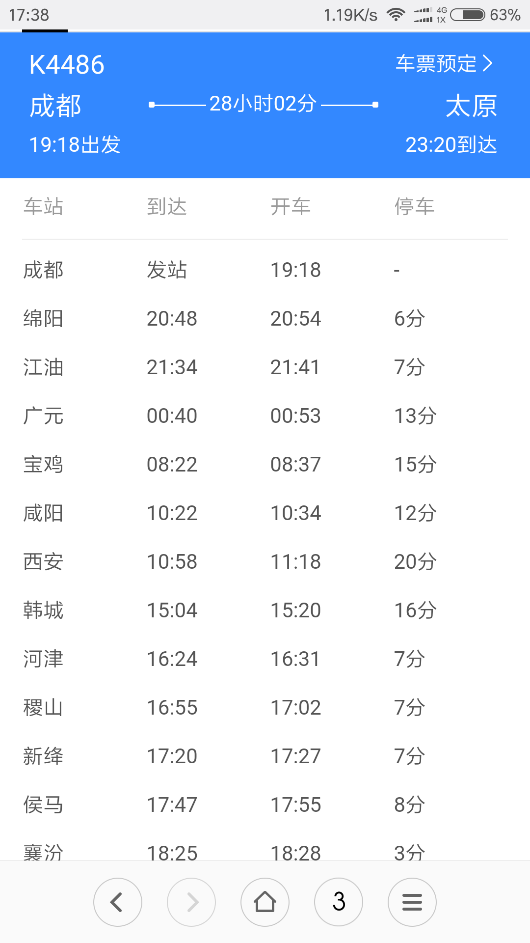 请问k4486火车在成都东站还是北站上车