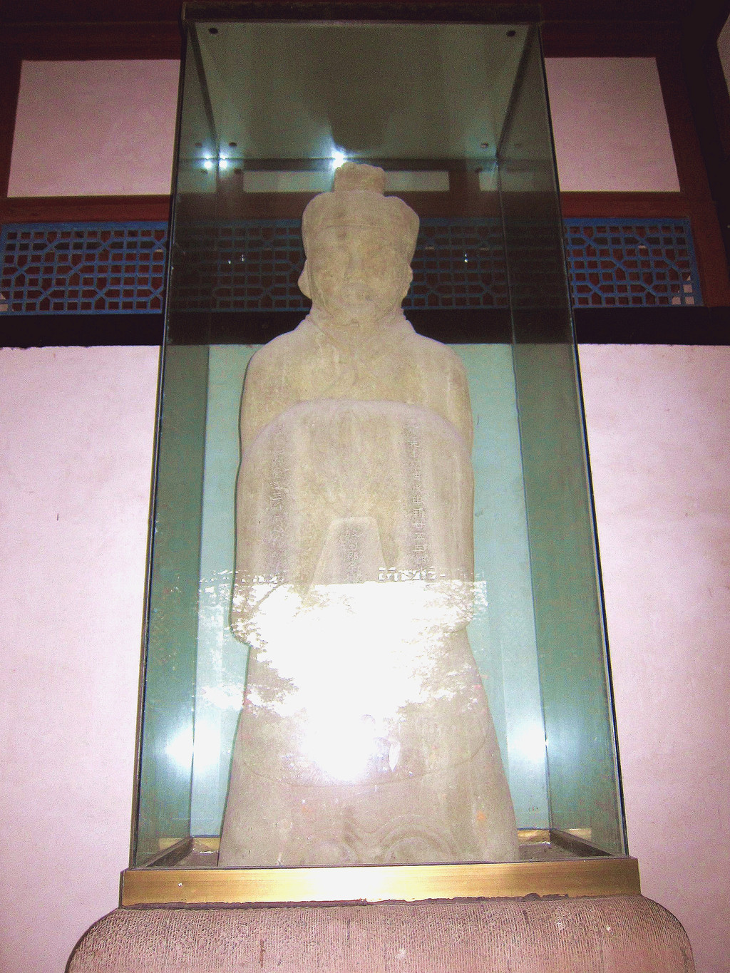都江堰【伏龙观东汉李冰石雕像】