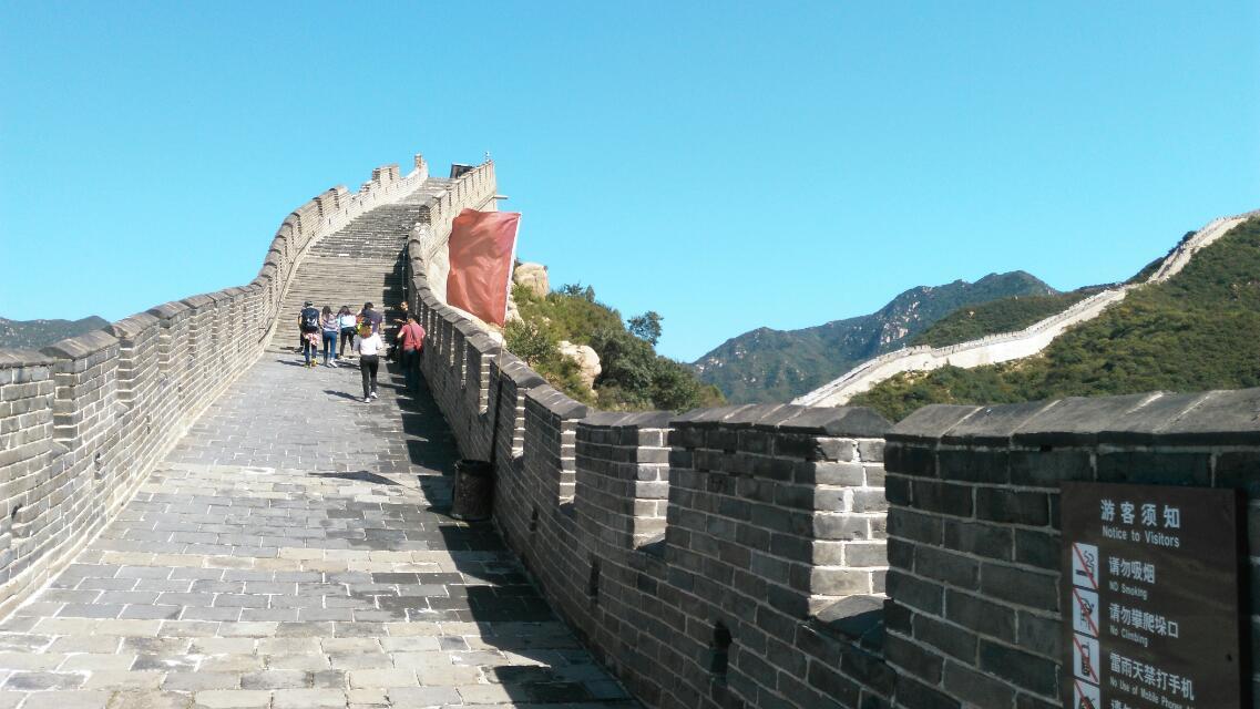 长城建筑素描图片展示