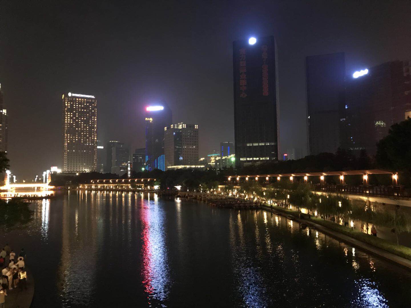       佛山南海桂城千灯湖,夜景