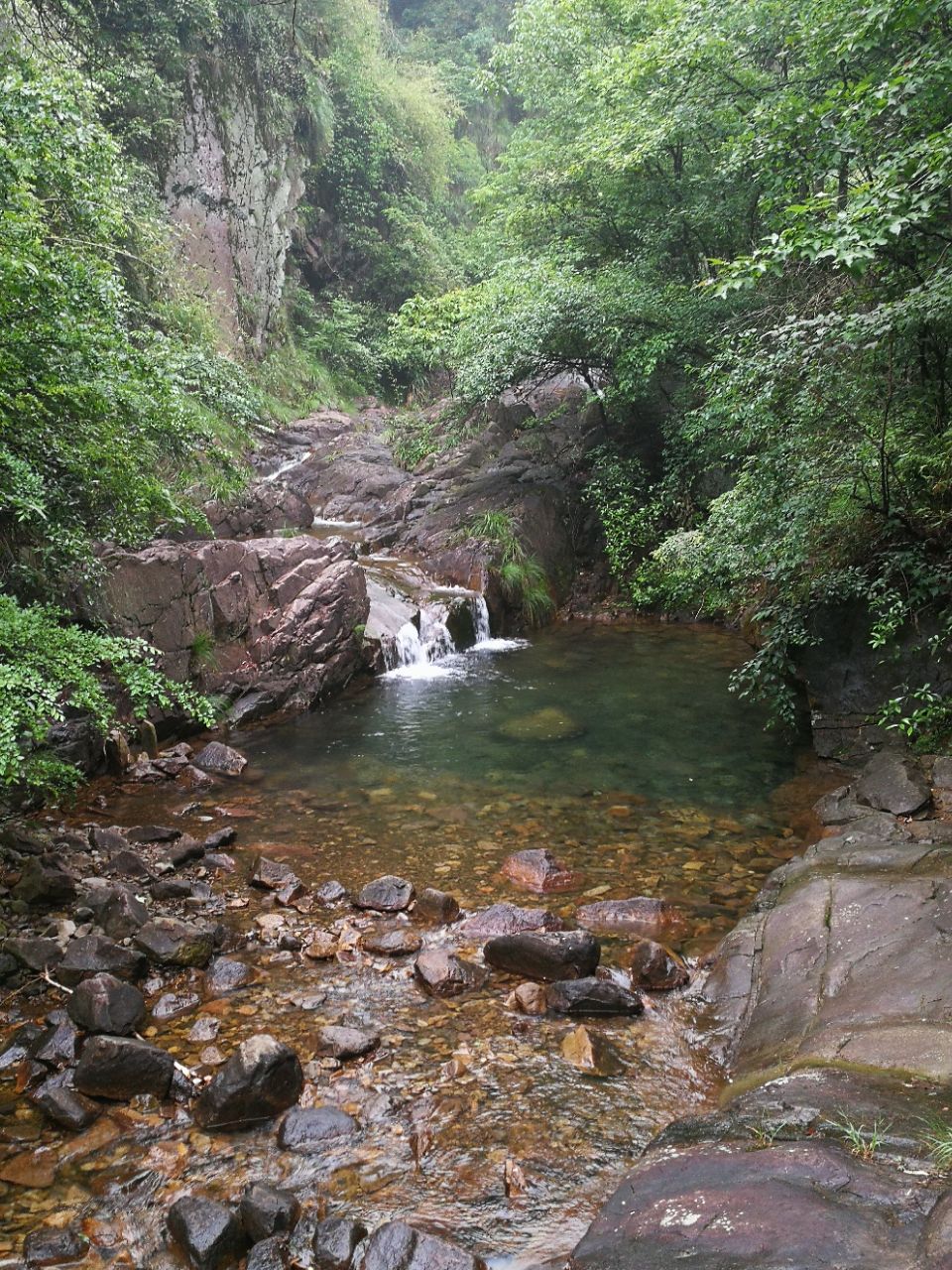 周末到大奇山国家森林公园是个好去处.青山流水.值得一去.