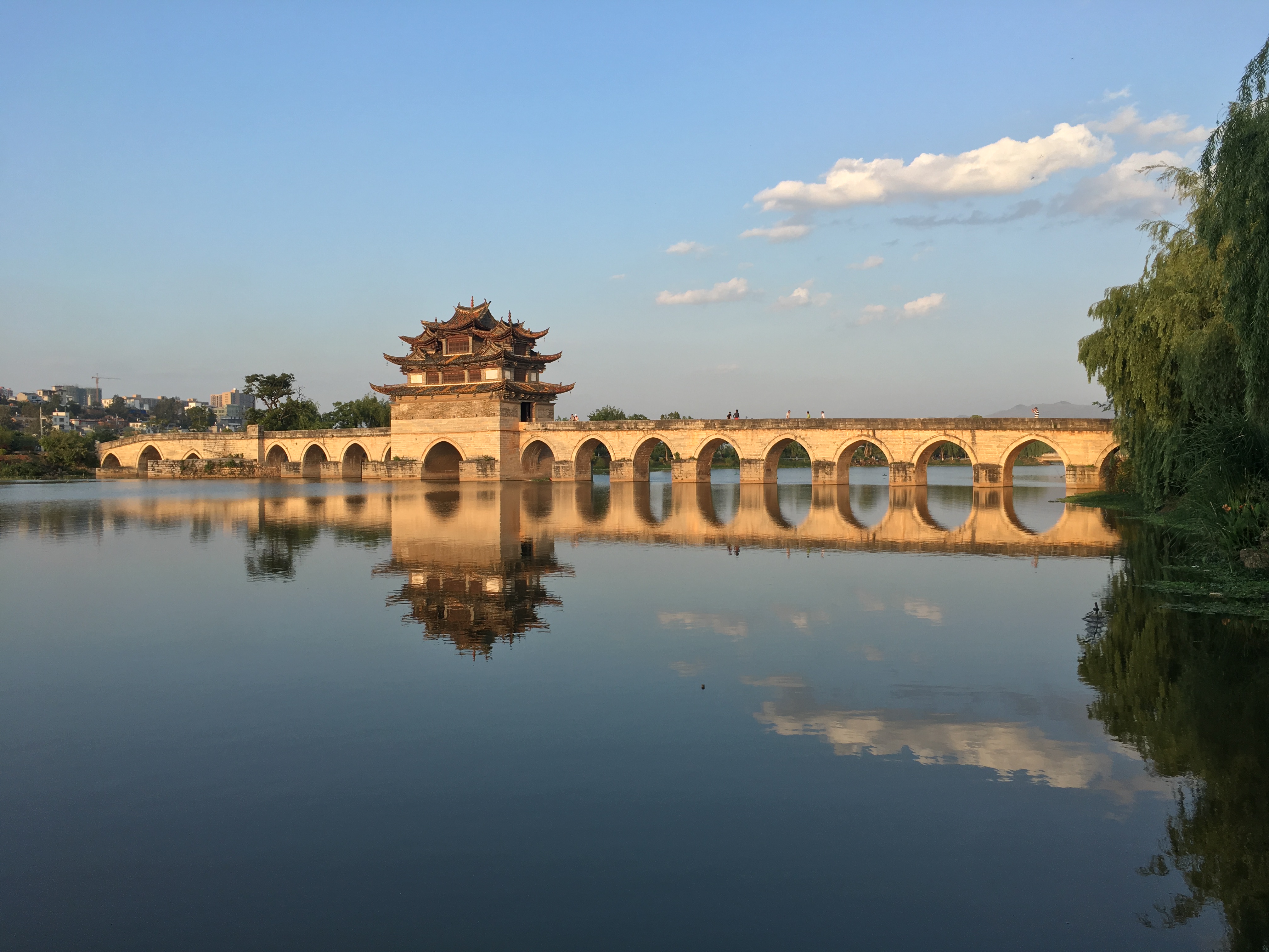 建水十七孔桥旅游景点攻略图