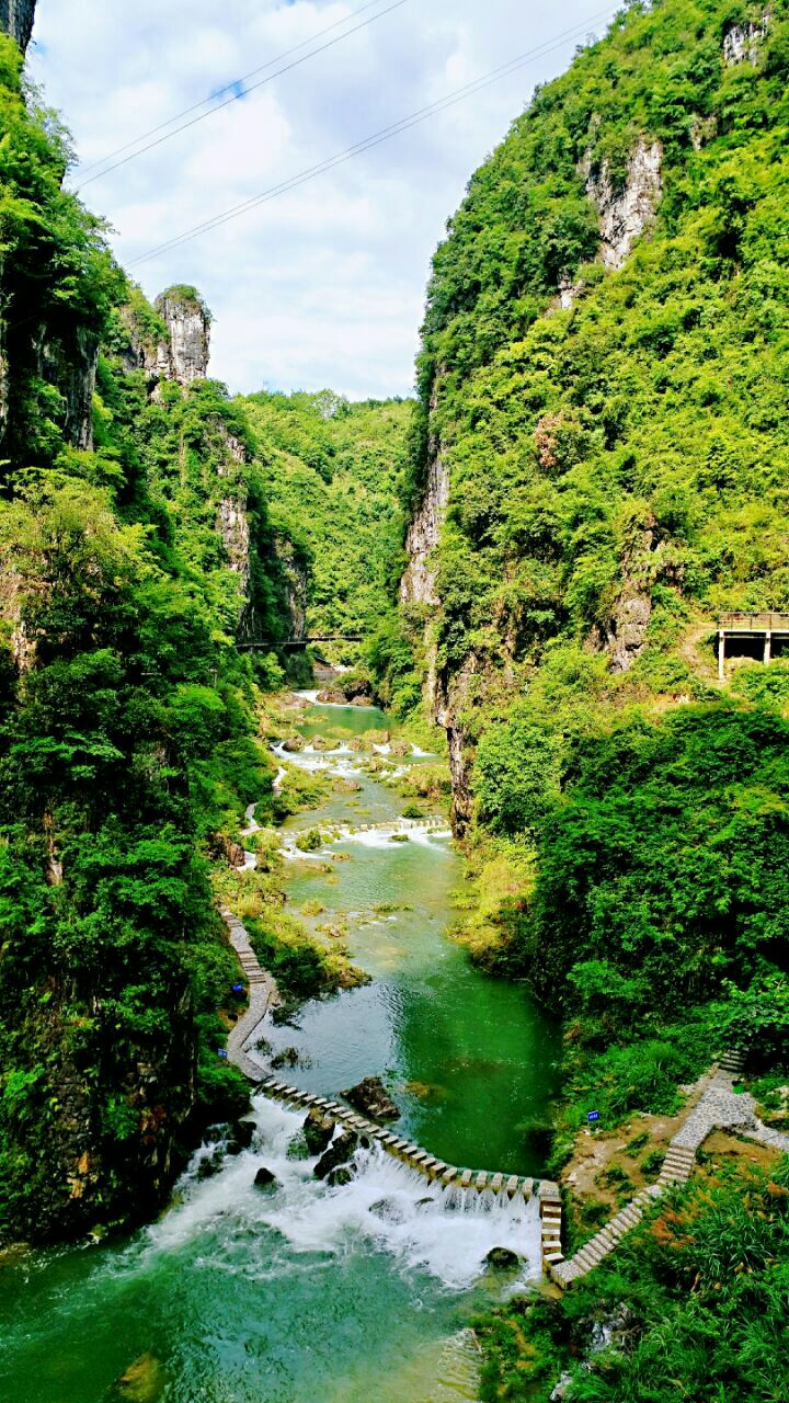 古苗河大峡谷旅游景点攻略图