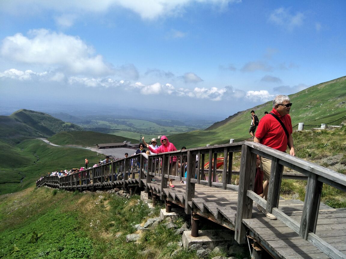 长白山西坡景区旅游景点攻略图