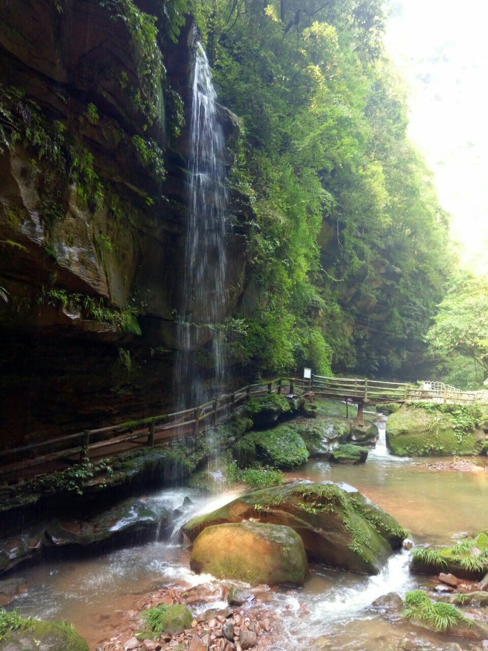 碧峰峡旅游景点攻略图