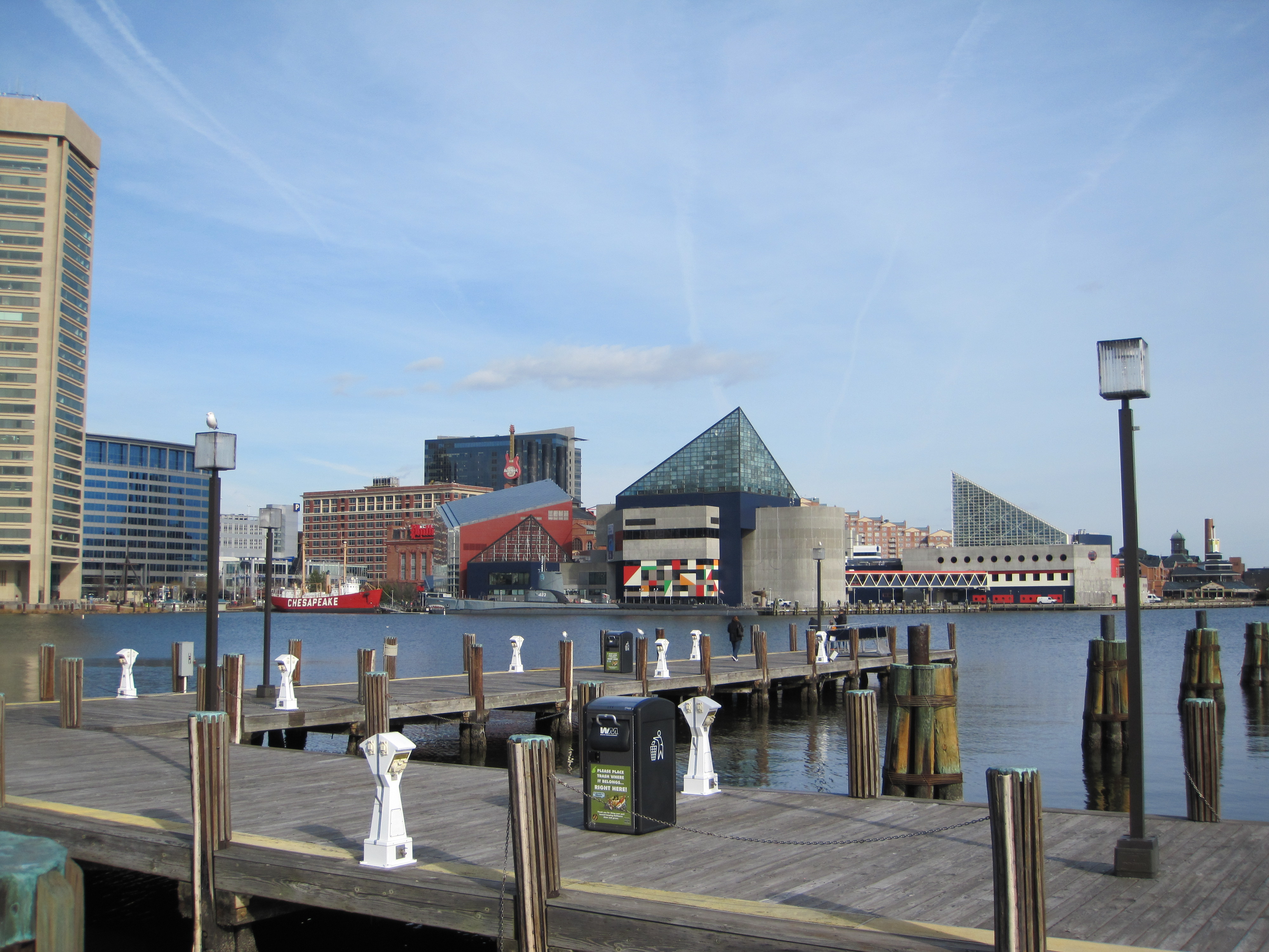 巴尔的摩内港baltimore inner harbor