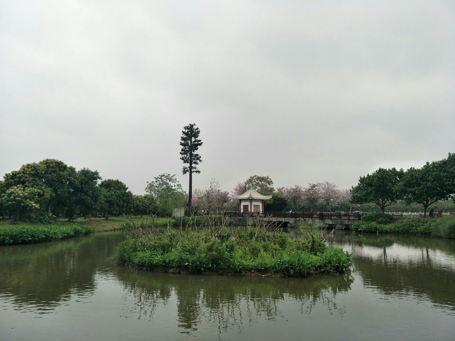 海珠湿地公园旅游景点攻略图