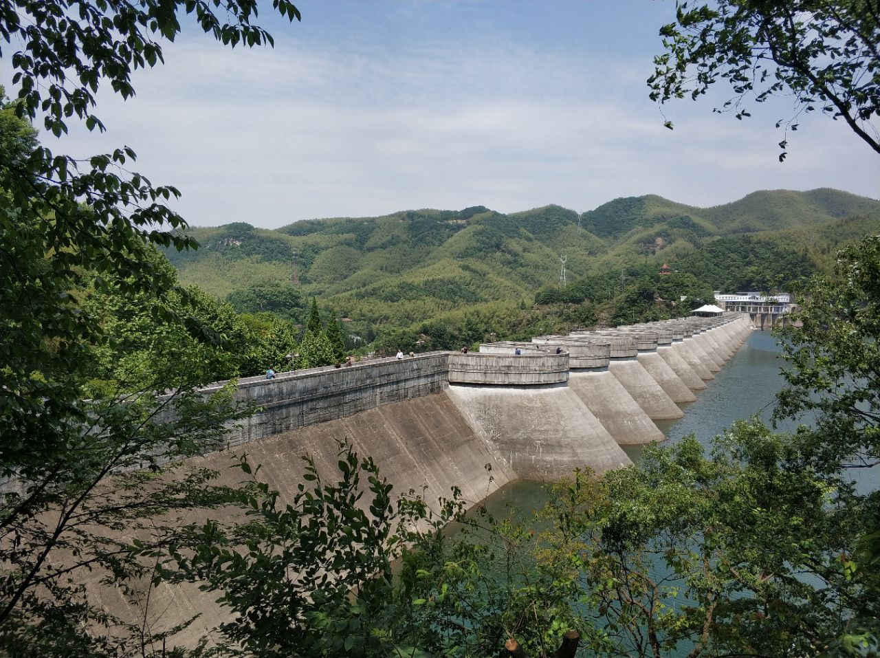 【携程攻略】霍山佛子岭水库景点,佛子岭大坝说是维修