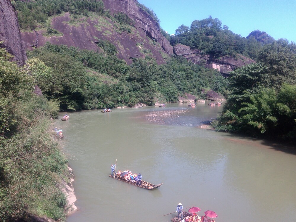 武夷山旅游景点攻略图