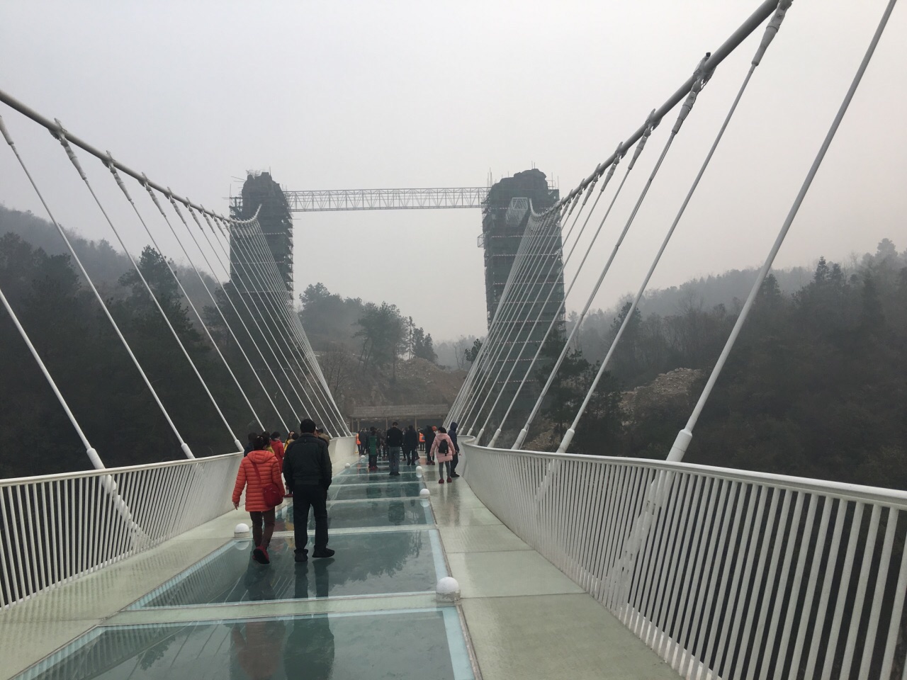 张家界大峡谷玻璃桥旅游景点攻略图