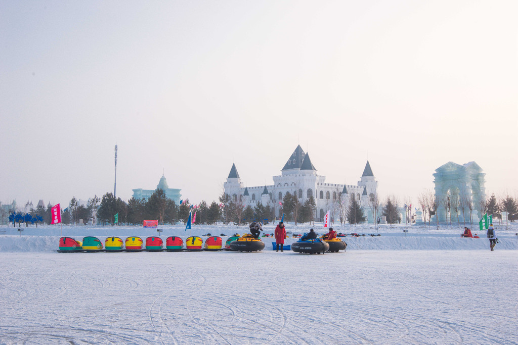 醉美呼兰河口 欢乐冰雪世界