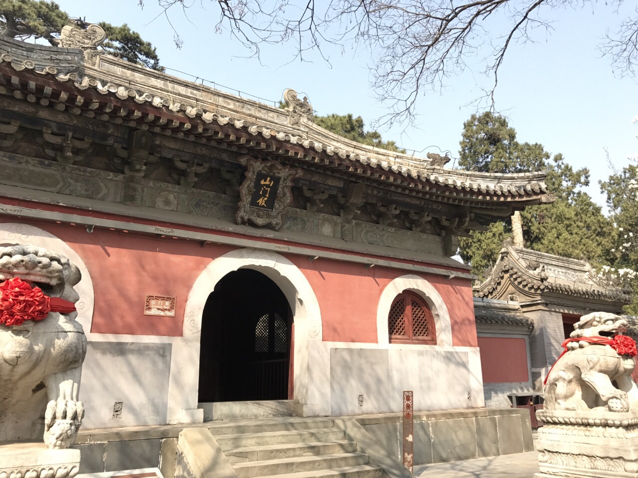 戒台寺旅游景点攻略图