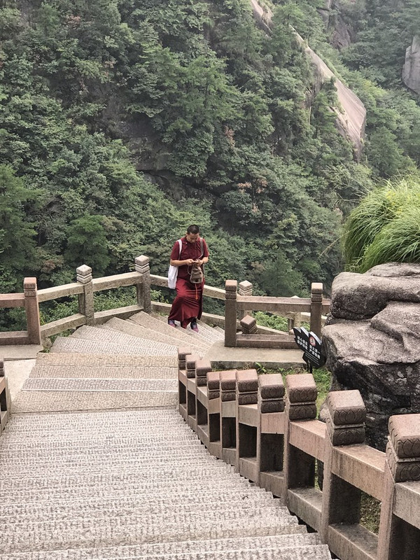 我的九华山感恩之旅~第三天(十王峰 天台寺 闵园尼庵群 月身宝殿)