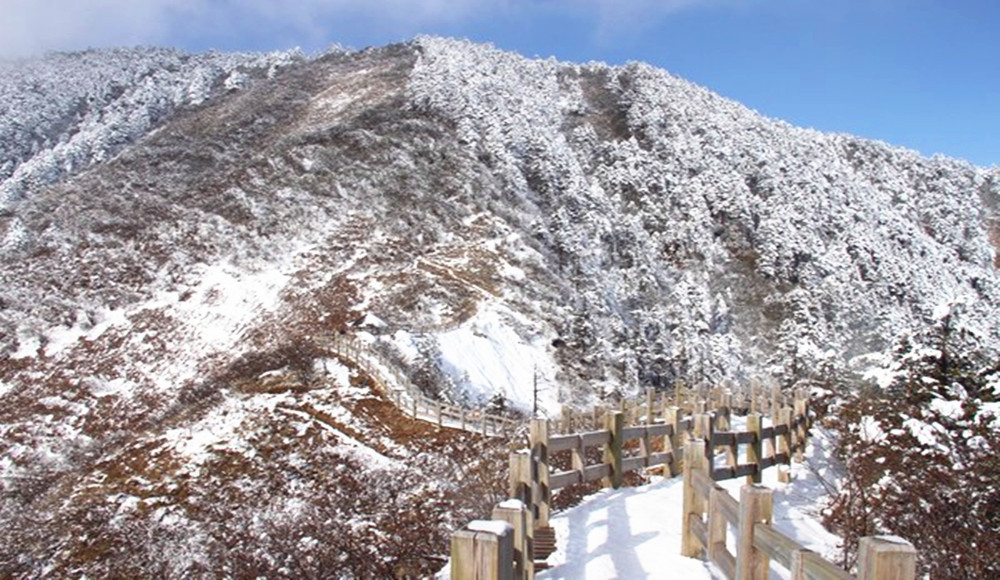 足迹四川大邑西岭雪山---西岭雪山滑雪场,日月坪,阴阳界