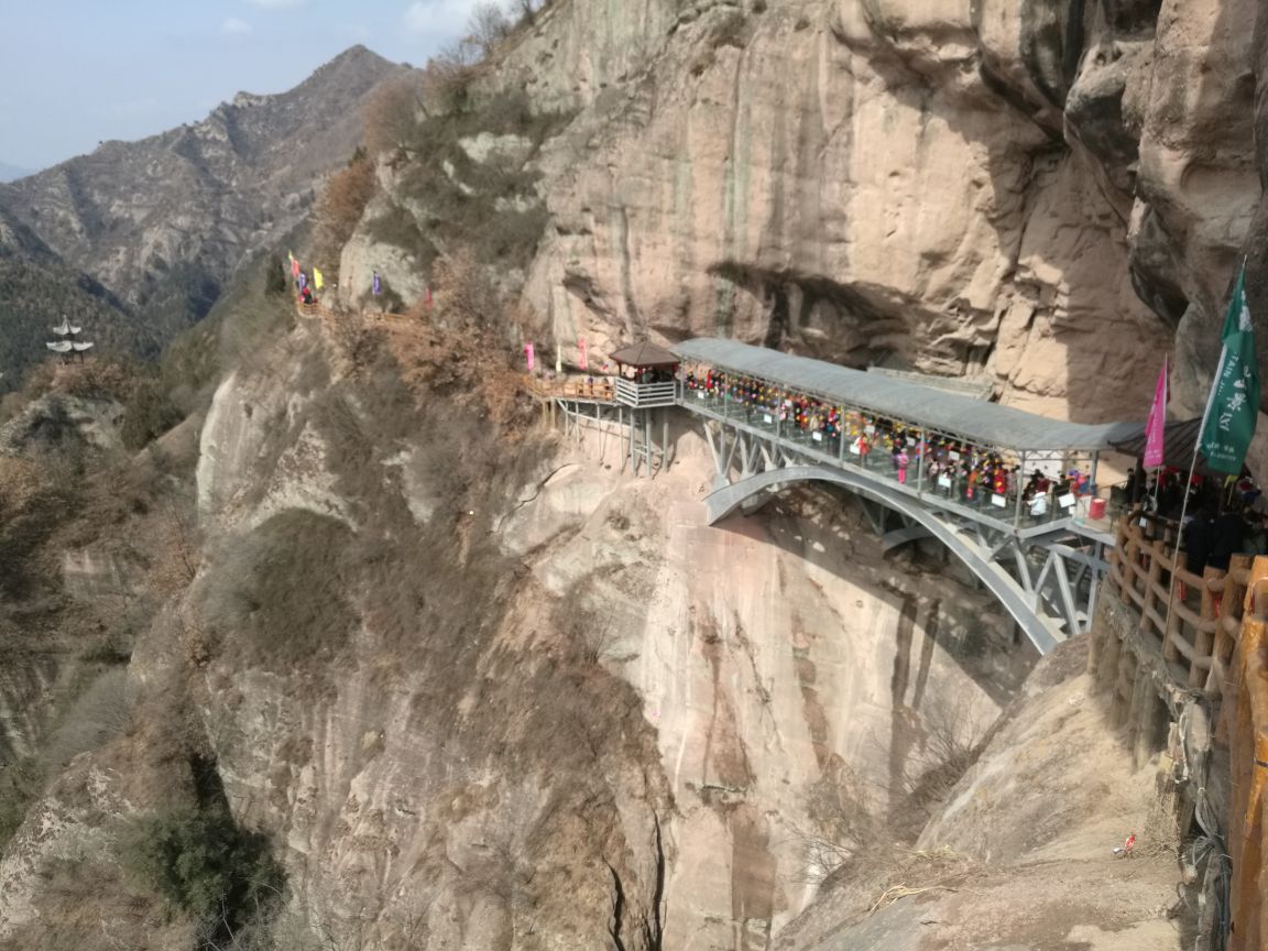 【携程攻略】宝鸡九龙山景区景点,玻璃栈道和玻璃吊桥