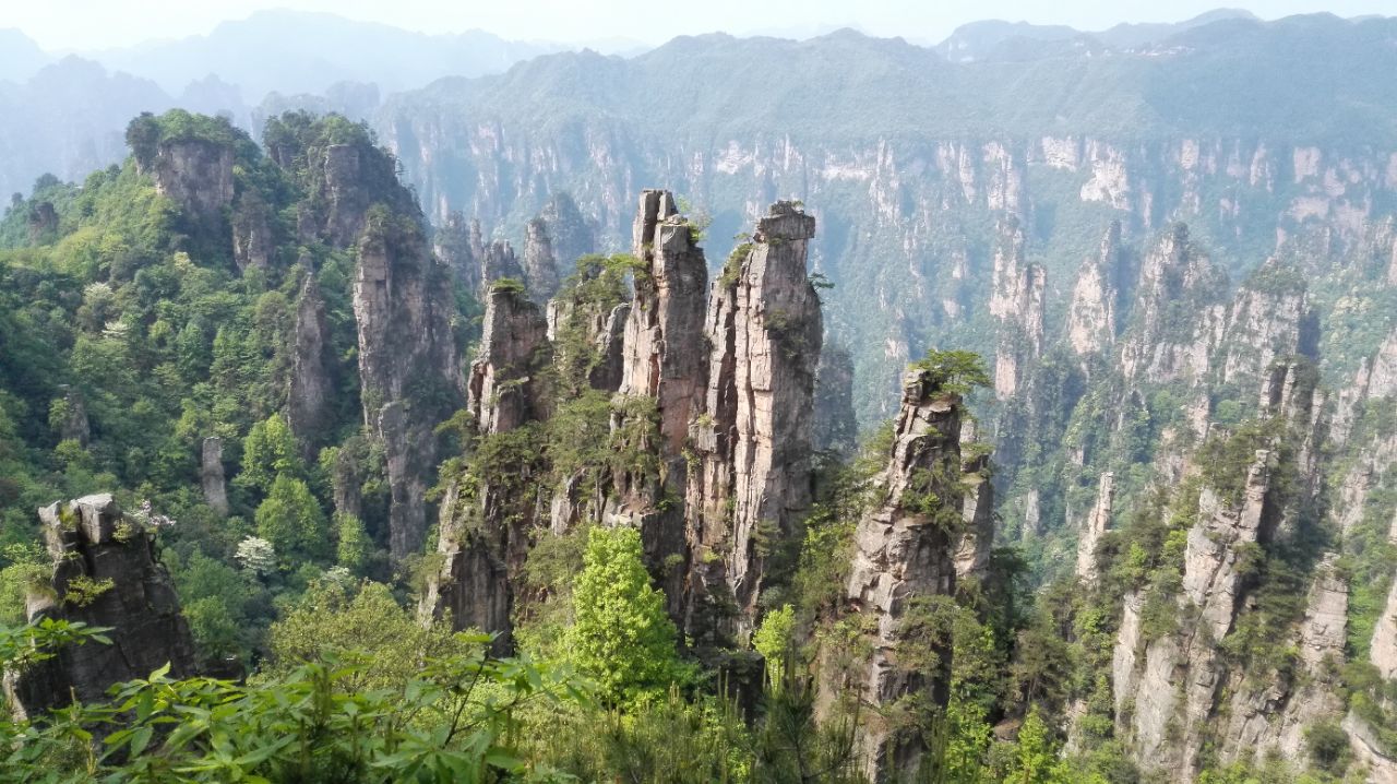 西海峰林旅游景点攻略图