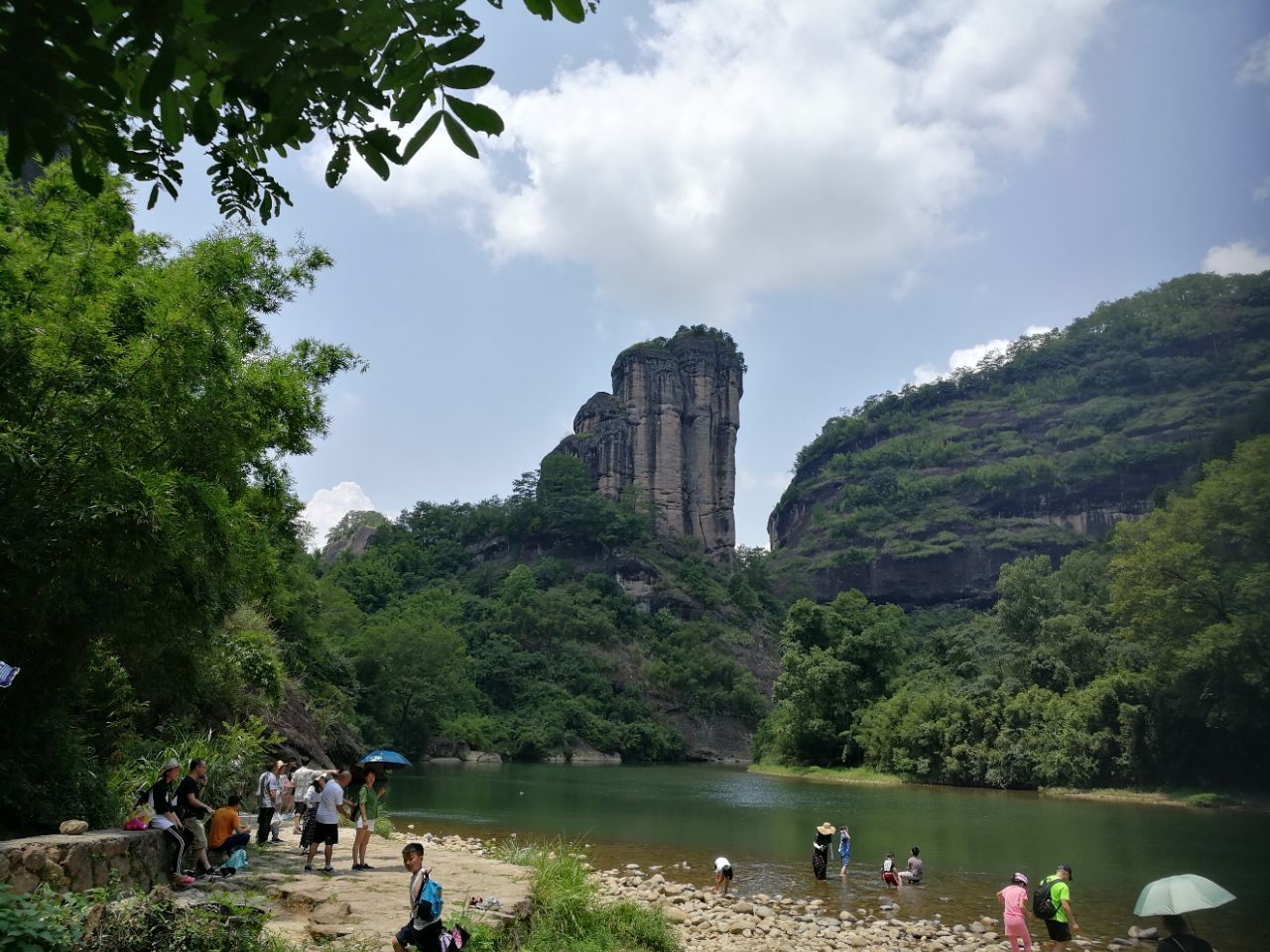 武夷山九曲溪旅游景点攻略图