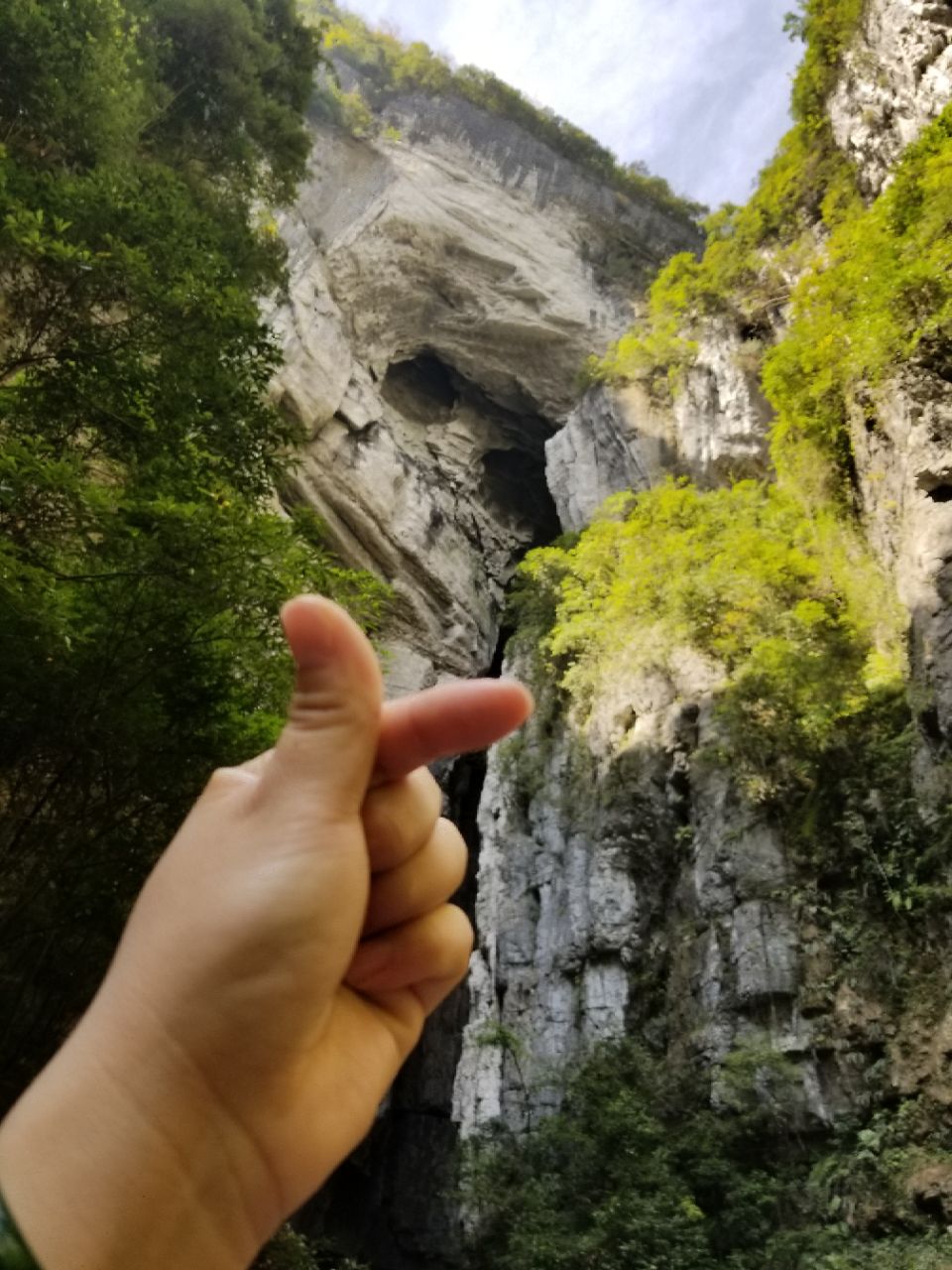 龙水峡地缝