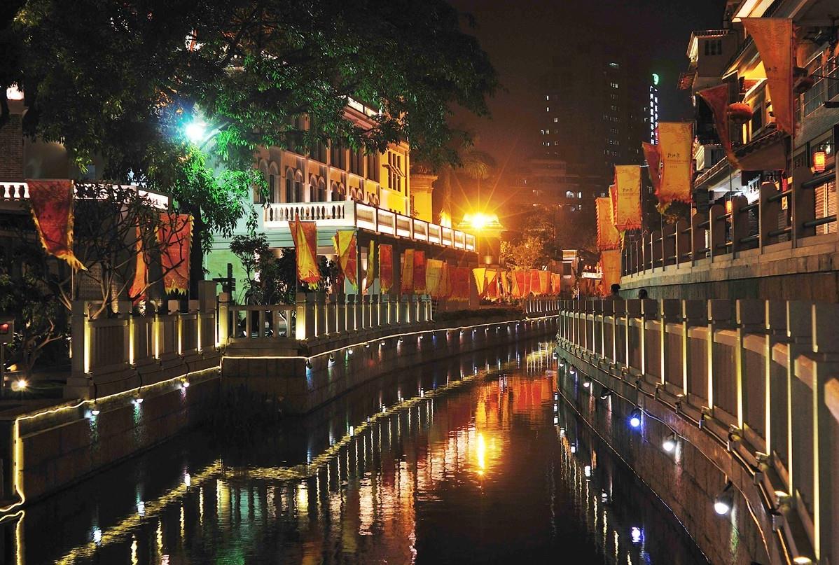 广州荔枝湾游船