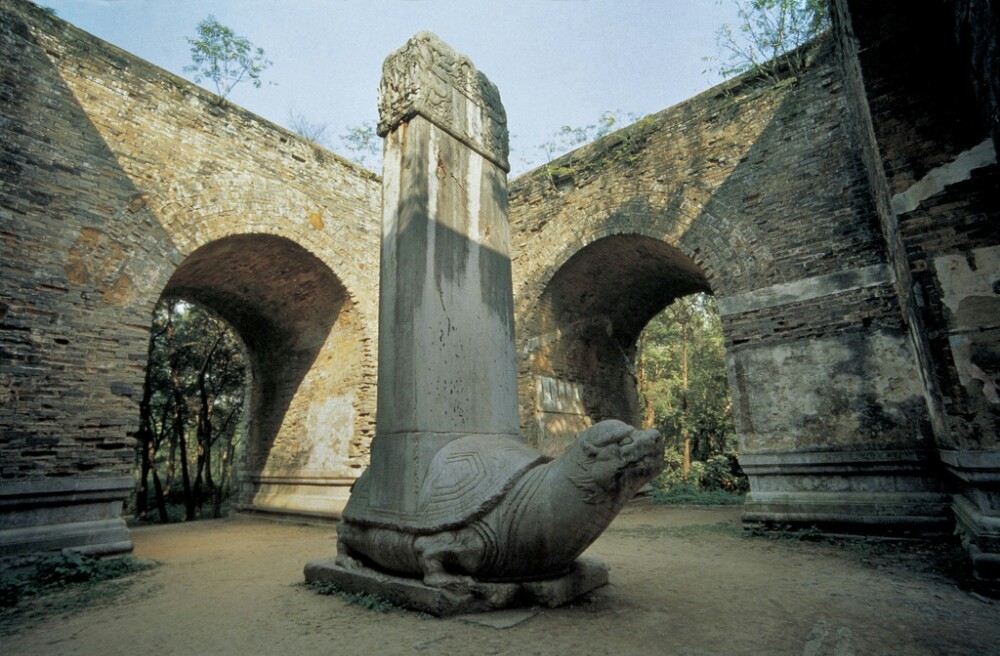 【携程攻略】南京明孝陵景点,1992年7月19日我游览完中山陵后来到了