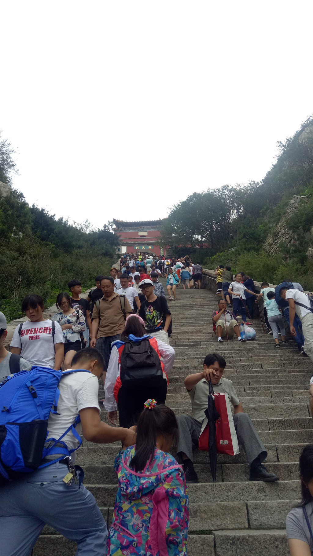 夏末秋初游泰山