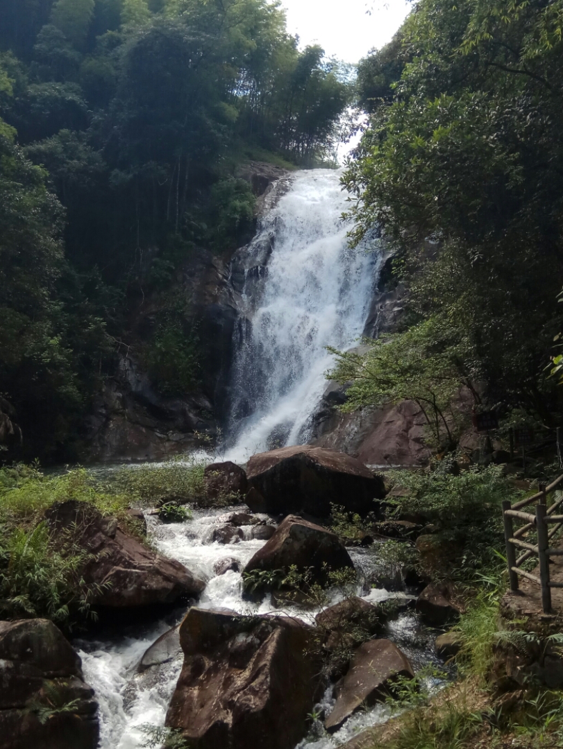 千泷沟大瀑布旅游景点攻略图