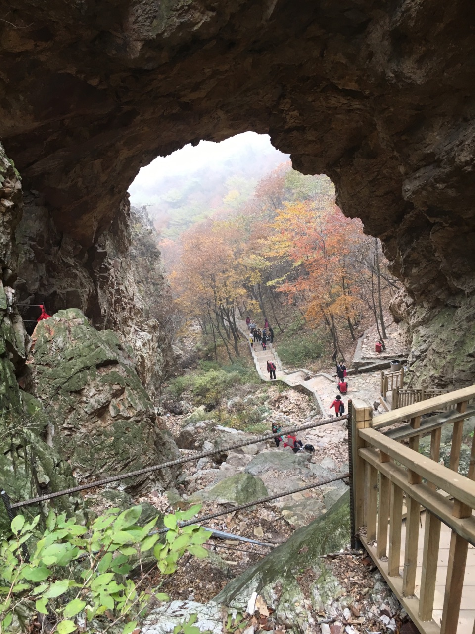 【携程攻略】庄河天门山国家森林公园景点,爬完差不多