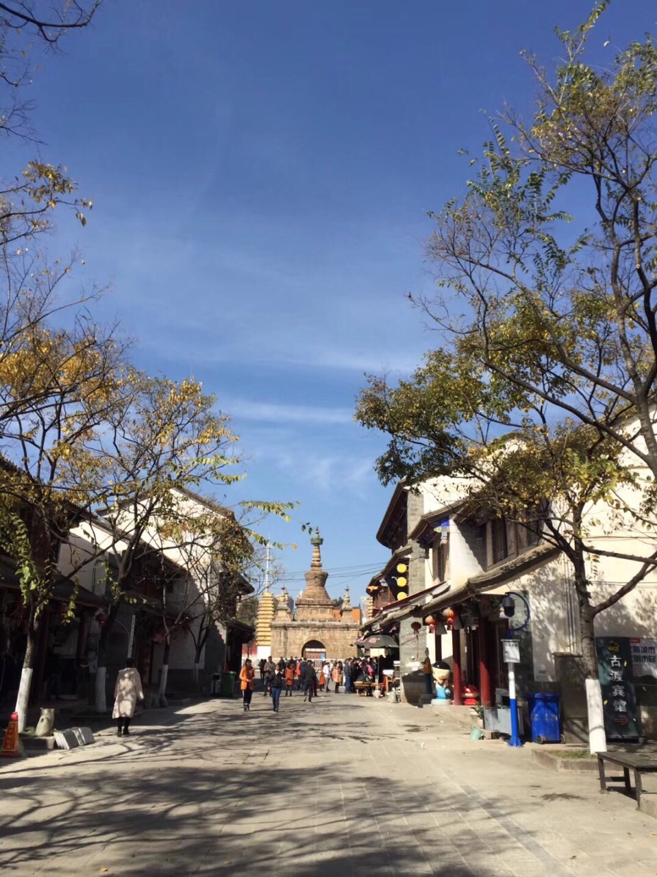 官渡古镇旅游景点攻略图