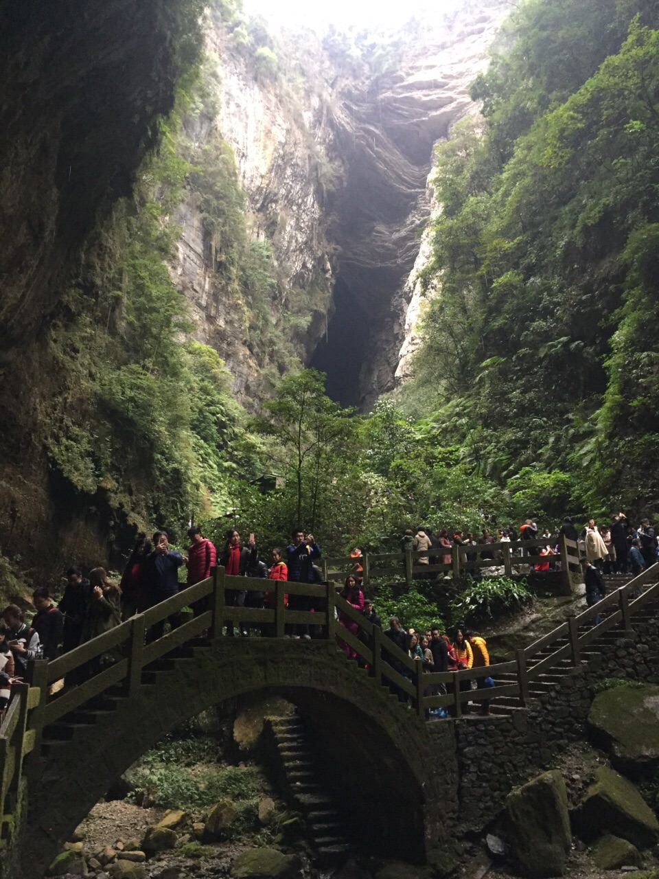 武隆天生三桥旅游景点攻略图